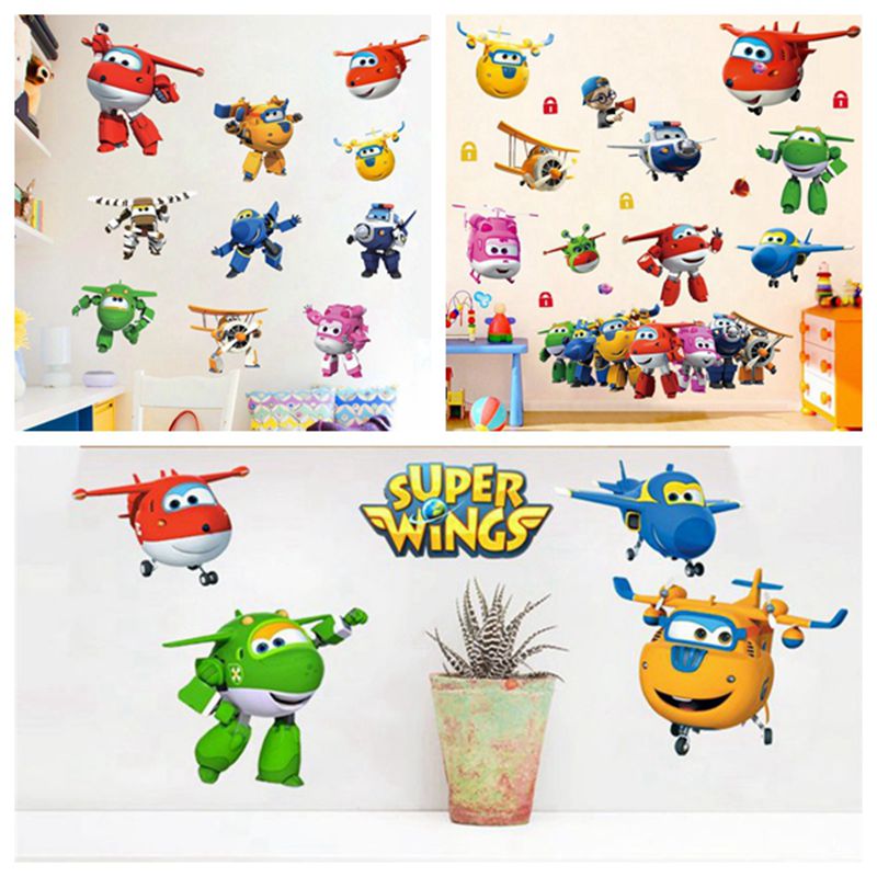 Baby Nursery Needs - Hot Cartoon Super Wings Deformation Airplane