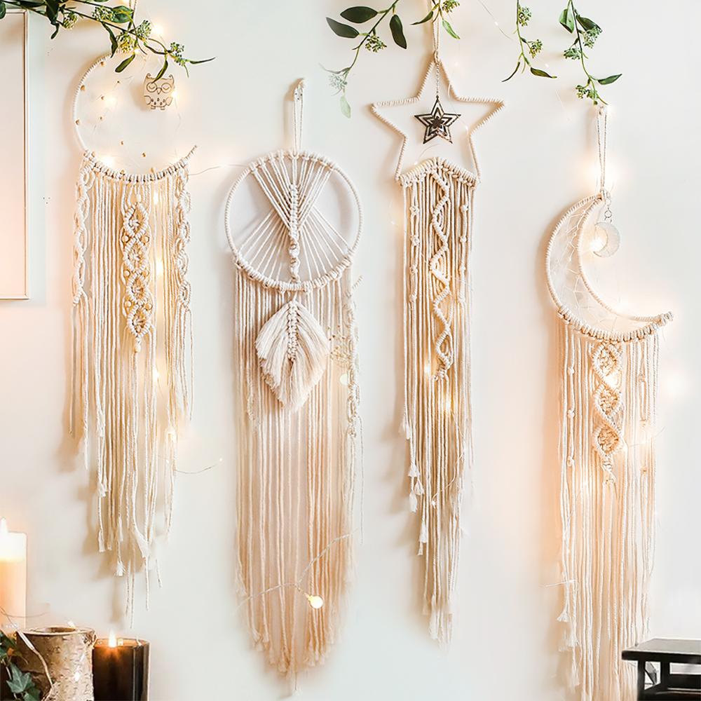 Baby Nursery Needs - Macrame Dream Catcher Boho Trang Trí