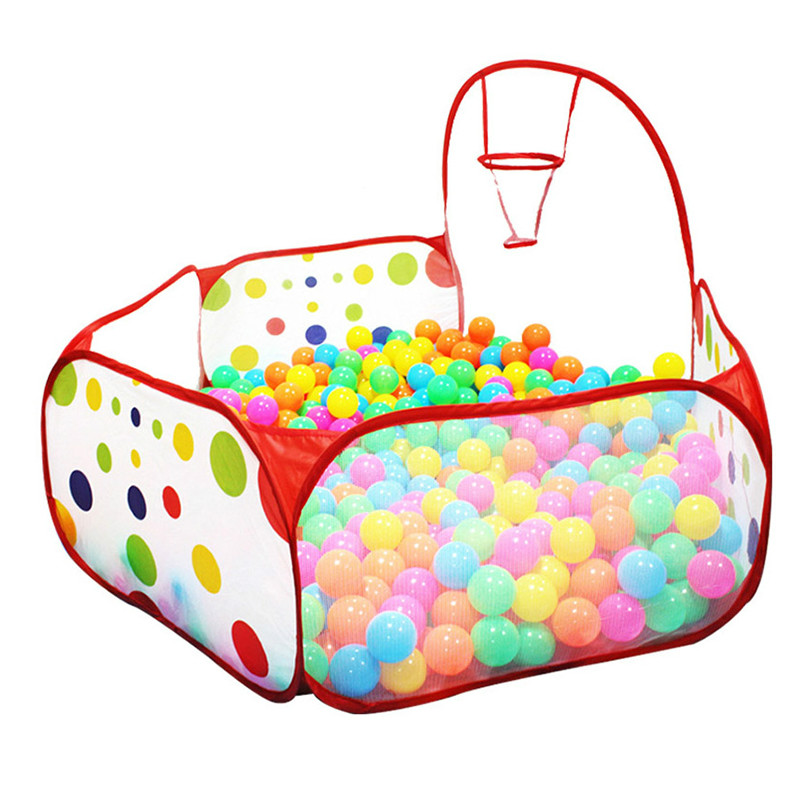 Foldable Ocean Ball Pit Pool w - đánh giá và giá Baby Nursery Hamper
