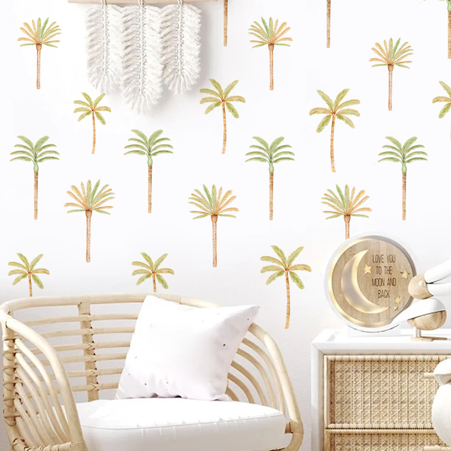 Boho Coconut Palm Tree Wall St - đánh giá và giá Baby Nursery Decor Boy