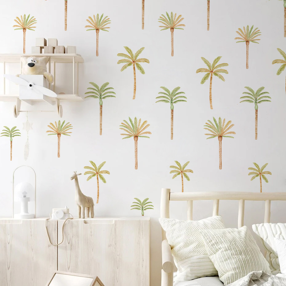 Boho Coconut Palm Tree Wall St - đánh giá và giá Baby Nursery Decor Boy