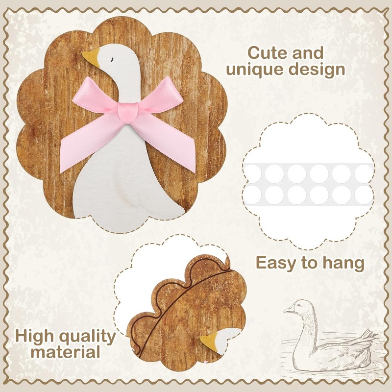 Whimsical Vintage Wooden Goose - đánh giá và giá Baby Nursery Vintage