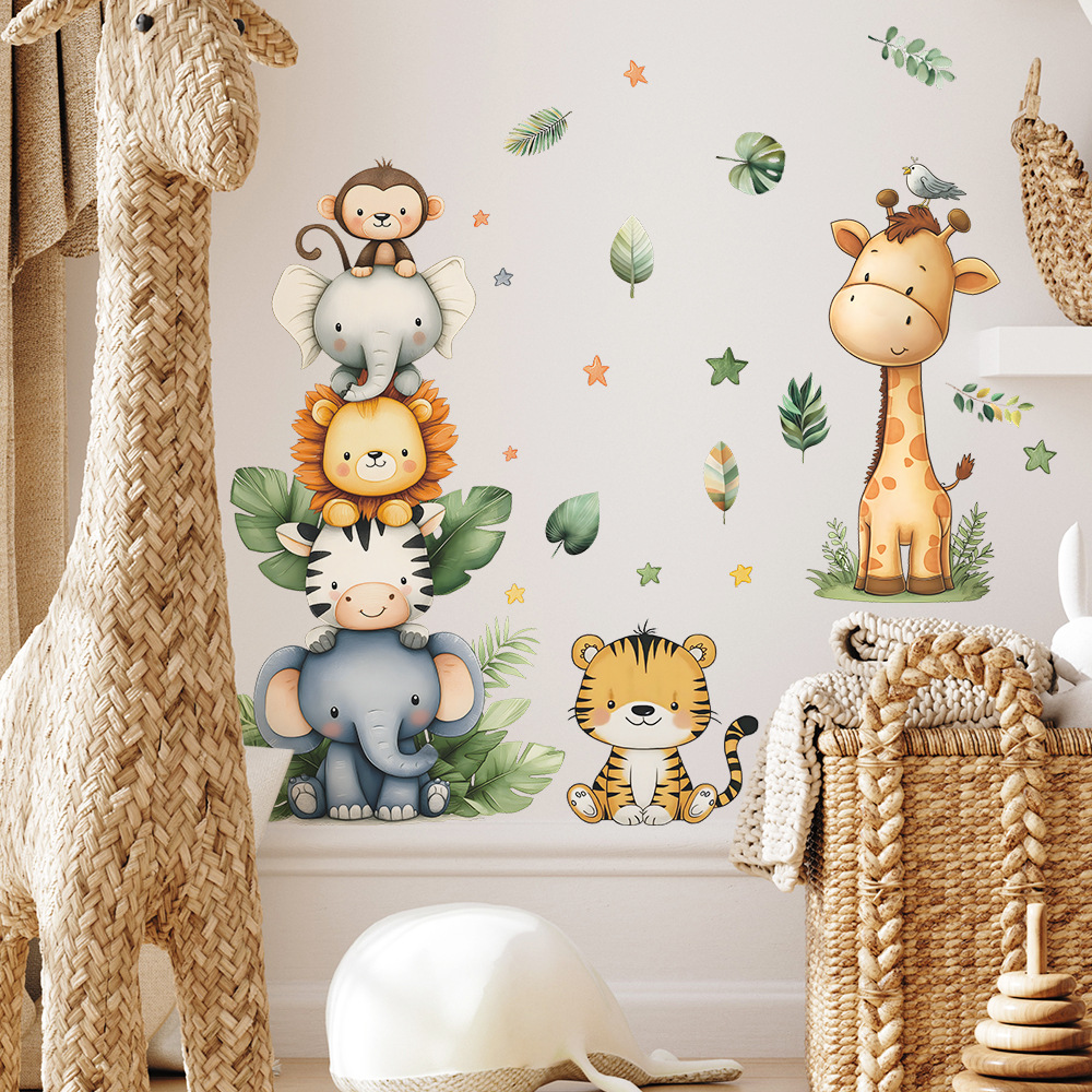 Boho Forest Animals Wall Stick - đánh giá và giá Baby Nursery Decor Boy