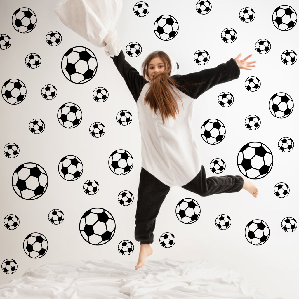 43Pcs Football Wall Stickers F - đánh giá và giá Baby Nursery Wall Mural
