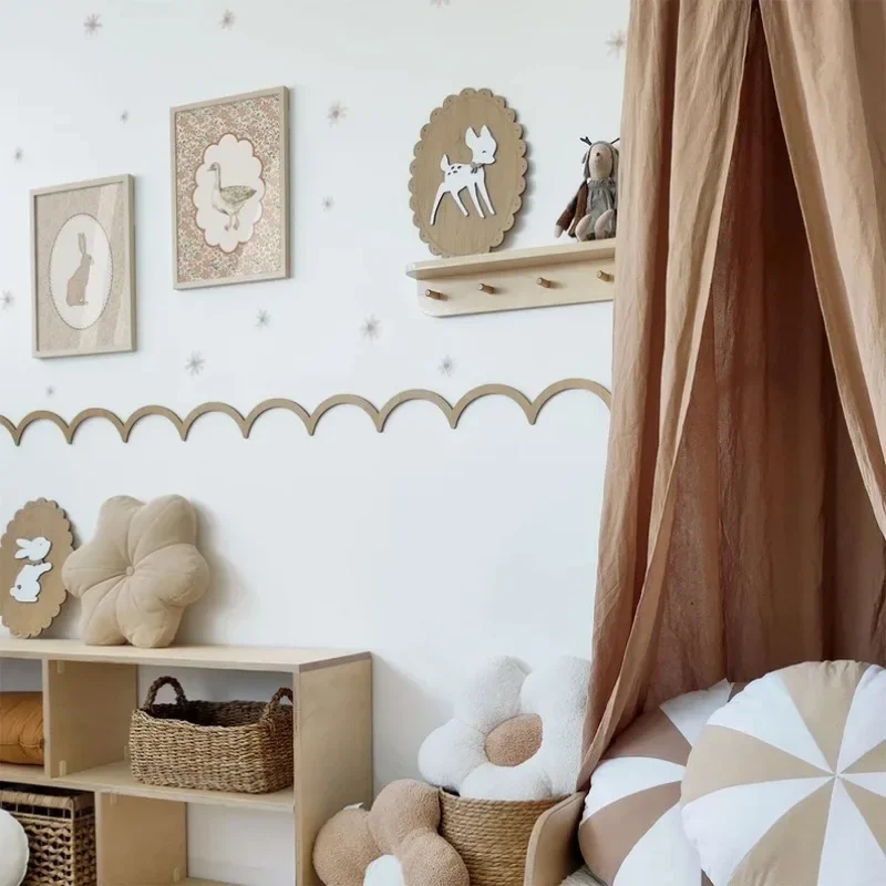 12/24pcs Unfinished Decorative - đánh giá và giá Baby Nursery Diy