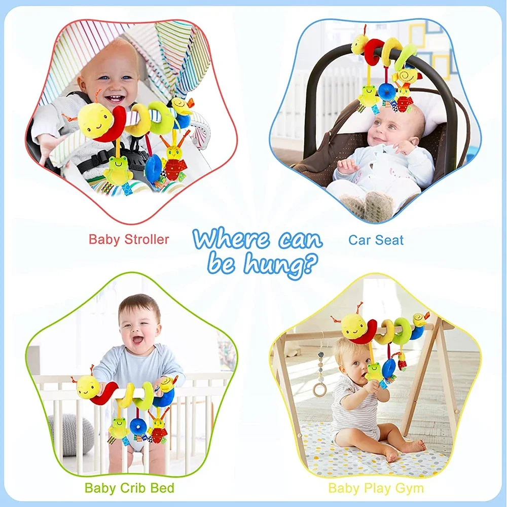 Spiral Stroller Toys Newborn P - đánh giá và giá Baby Nursery Mobile
