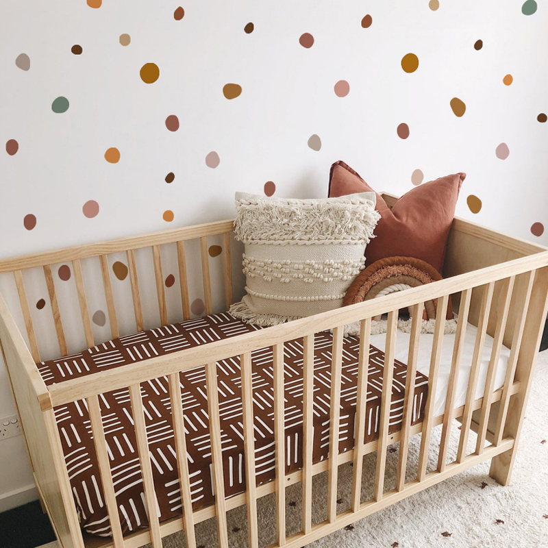 Boho Nursery Polka Dot Creativ - đánh giá và giá Baby Nursery Vintage