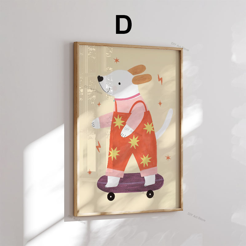 Funny Cartoon Animal Nursery W - đánh giá và giá Baby Nursery Needs