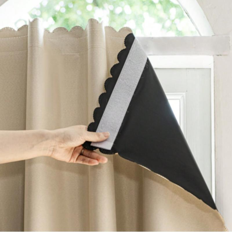 1pc Self-Adhesive No-Drill Cur - đánh giá và giá Blackout Curtain Nursery