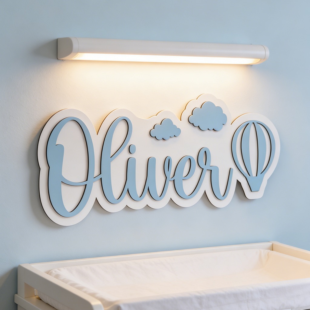 Personalized Custom Wooden Nam - đánh giá và giá Baby Nursery Decor Boy