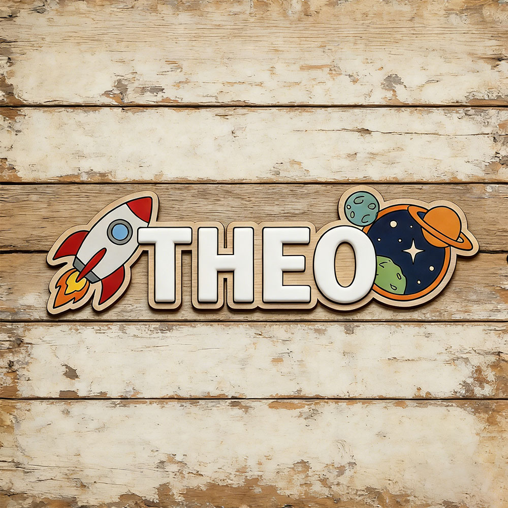 Personalized Space Rocket Name - đánh giá và giá Baby Nursery Decor Boy