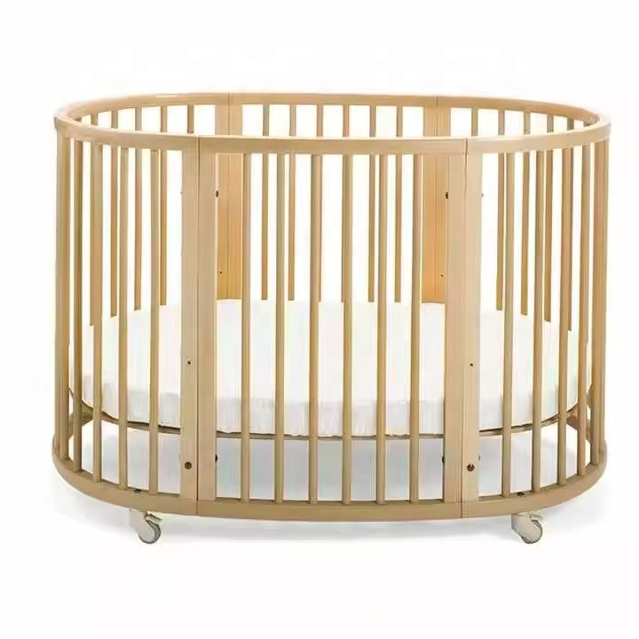 Convertible 3 In 1 Oval Shaped - đánh giá và giá Convertible Crib Set