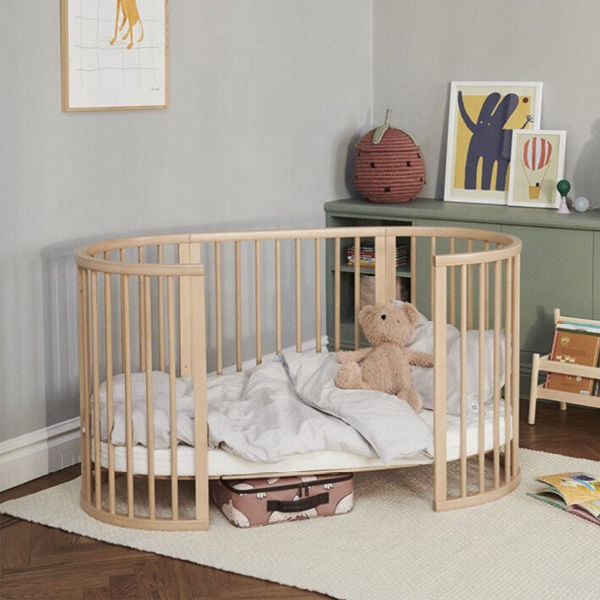 Convertible 3 In 1 Oval Shaped - đánh giá và giá Convertible Crib Set