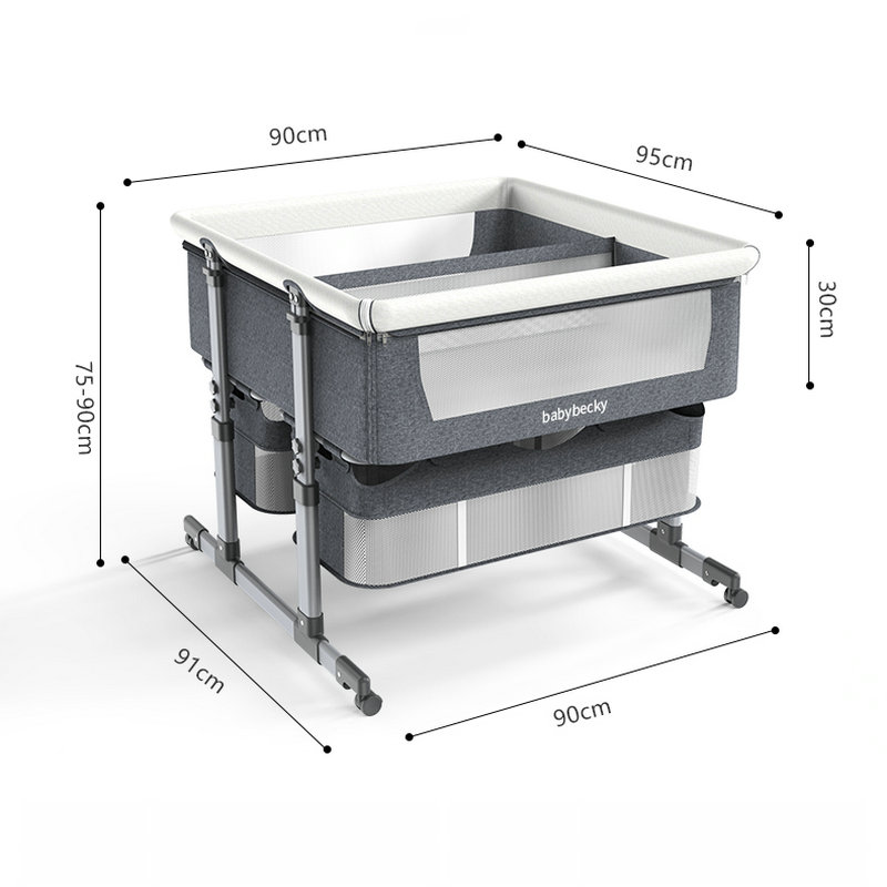 Twins Cradle Crib, Sleeper Bas - đánh giá và giá Baby Nursery Hamper