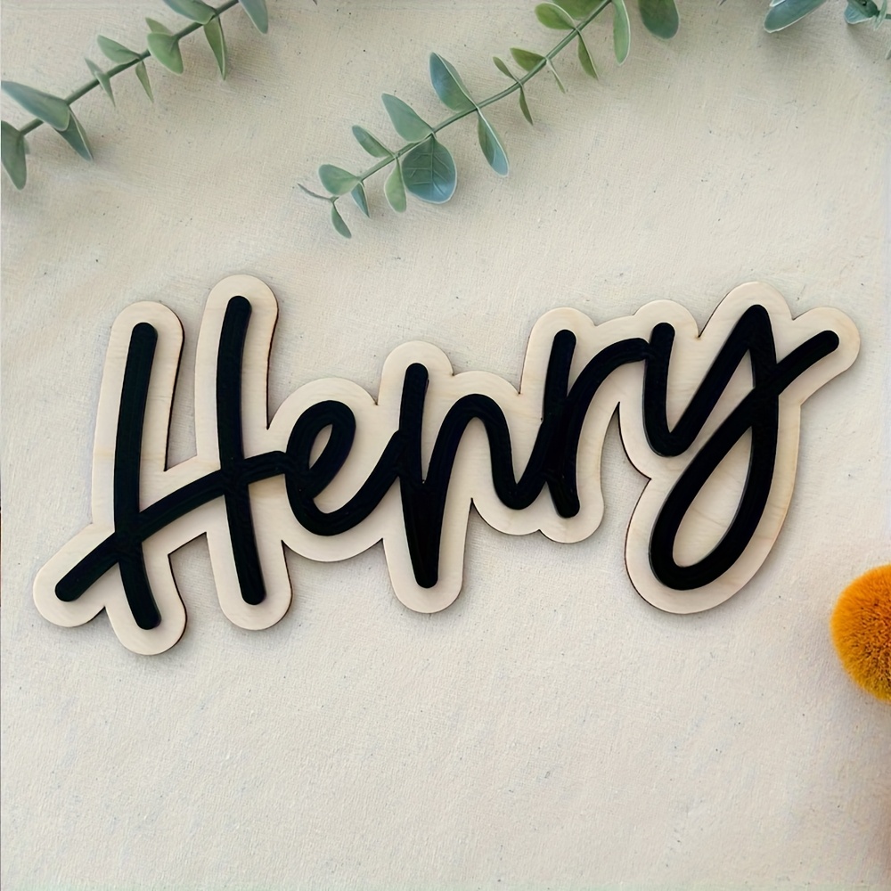 Customizable Double-Layered Wo - đánh giá và giá Baby Nursery Decor Boy