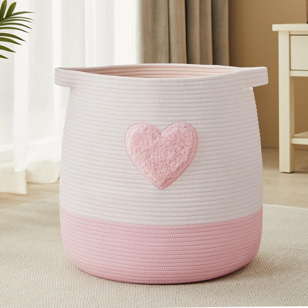 Pink Laundry Basket Hamper for - đánh giá và giá Baby Nursery Hamper