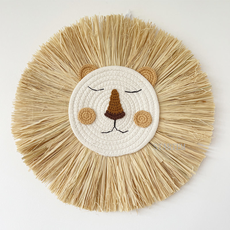 INS Nordic Handmade Lion Wall  - đánh giá và giá Baby Nursery Needs