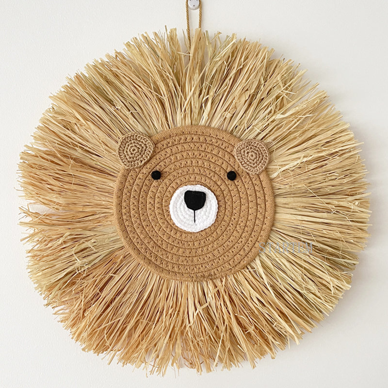 INS Nordic Handmade Lion Wall  - đánh giá và giá Baby Nursery Needs