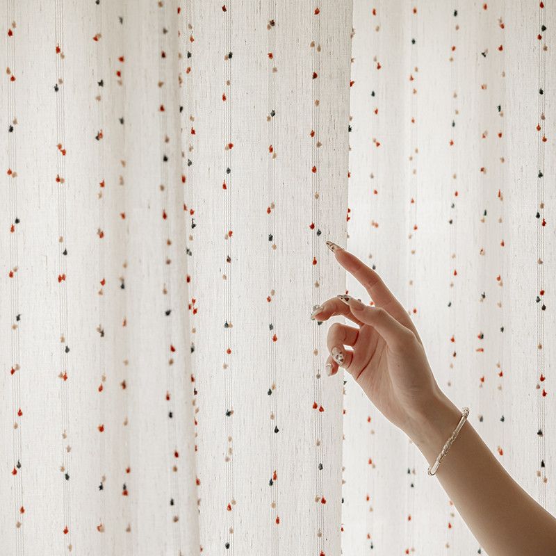 Rainbow Candy Dopa Style Linen - đánh giá và giá Blackout Curtain Nursery