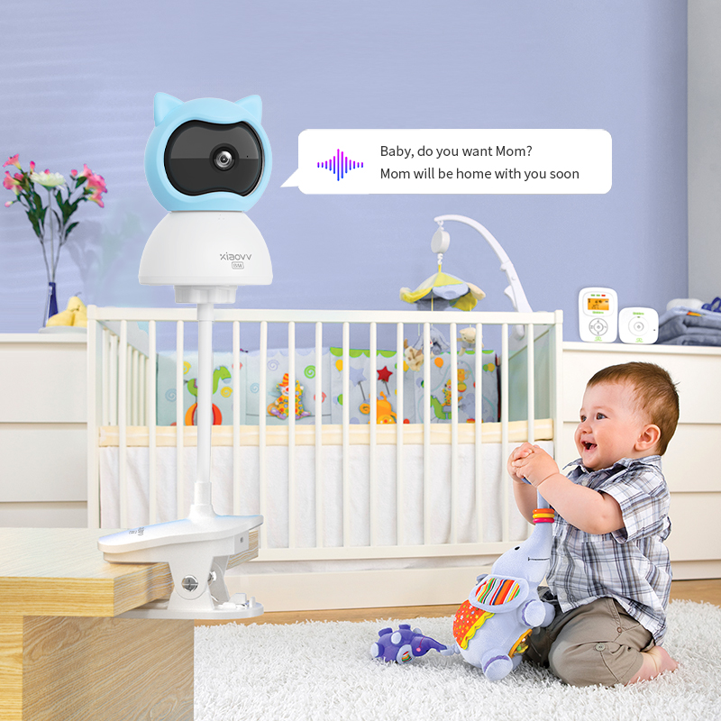 4MP WiFi xiaovv indoor Baby Mo - đánh giá và giá Baby Nursery Mobile