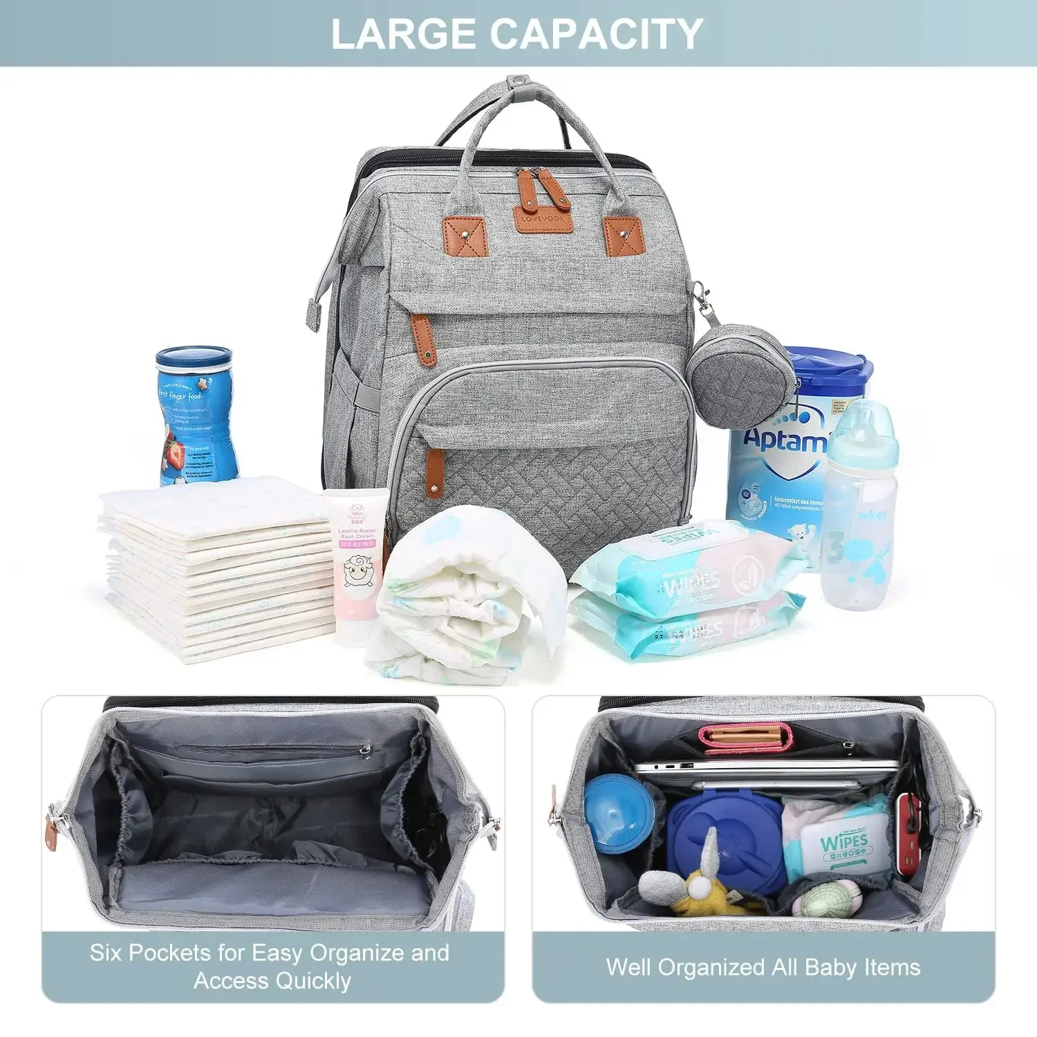 New Baby Nappy Changing Bags C - đánh giá và giá Baby Nursery Hamper