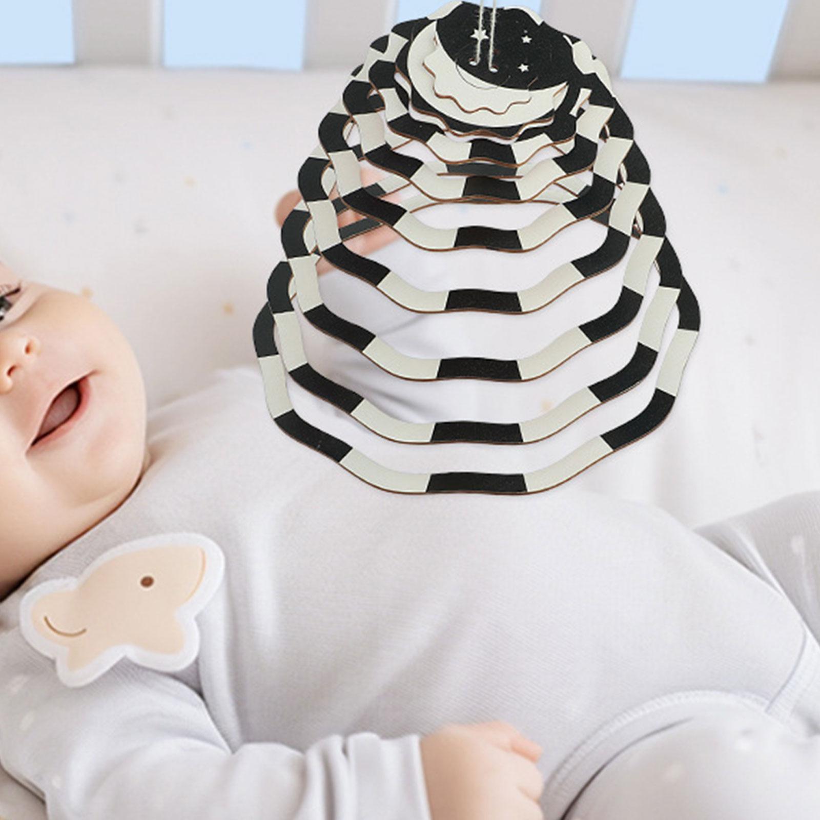 Crib Mobile Sensory Toy ,Black - đánh giá và giá Baby Nursery Mobile