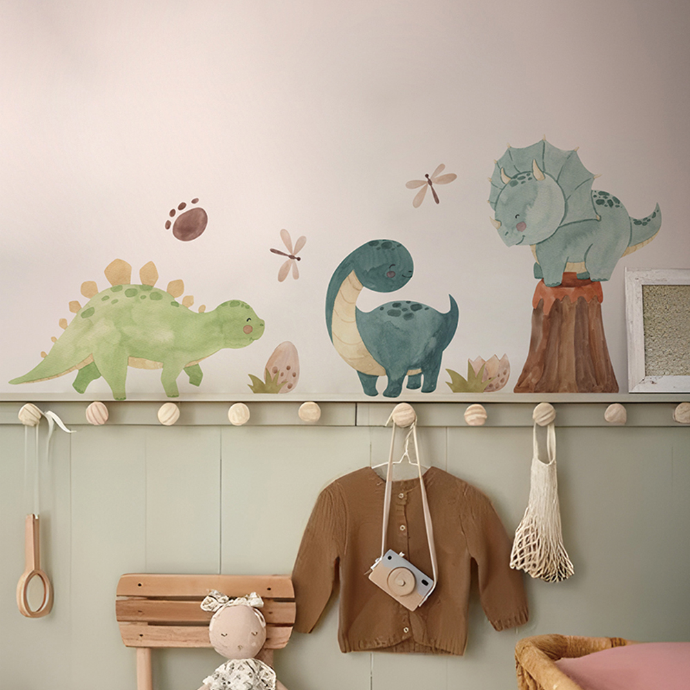 Dinosaur Wall Decals, Dino Alp - đánh giá và giá Baby Nursery Decor Boy