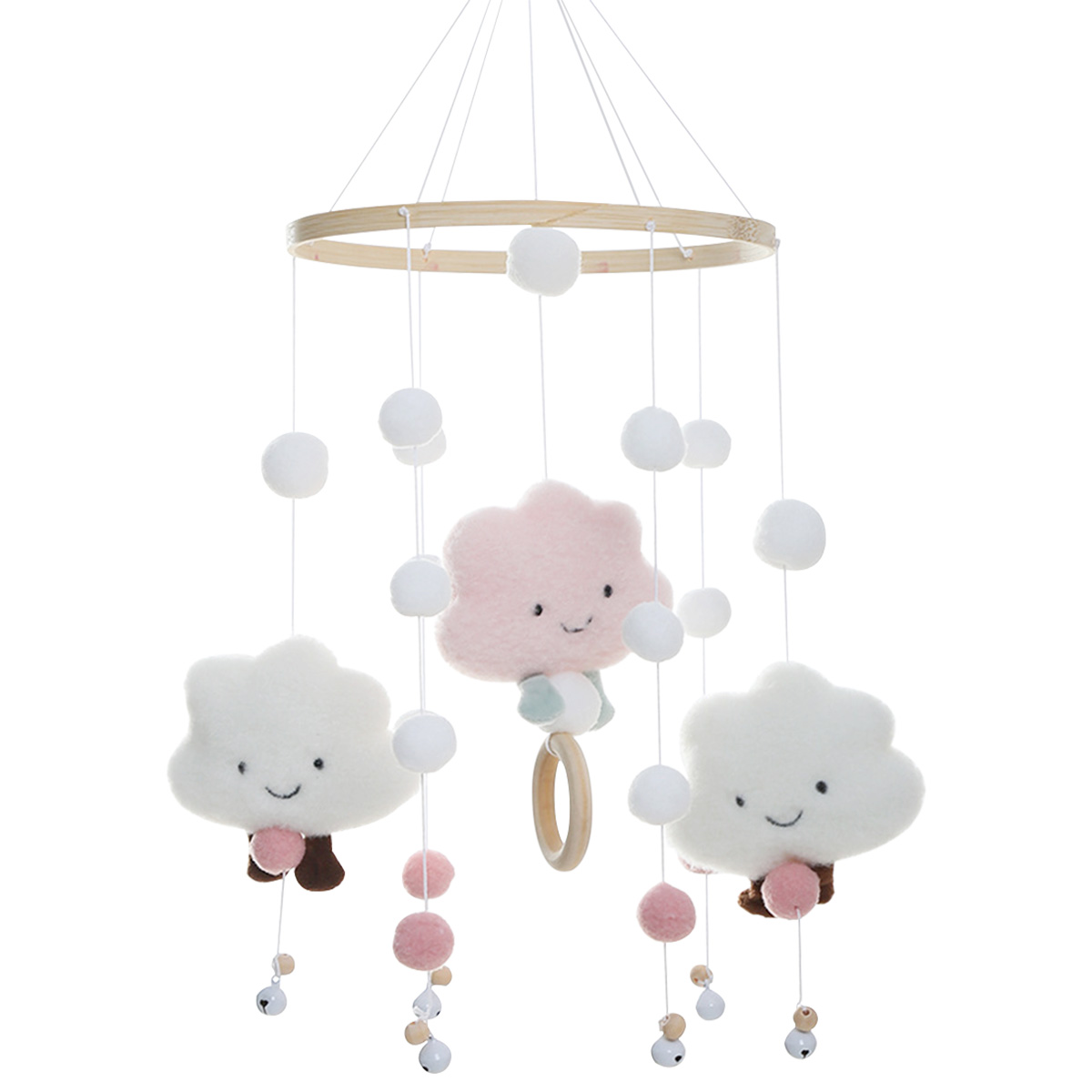 Mobile Wind Chimes with Cloud  - đánh giá và giá Baby Nursery Mobile