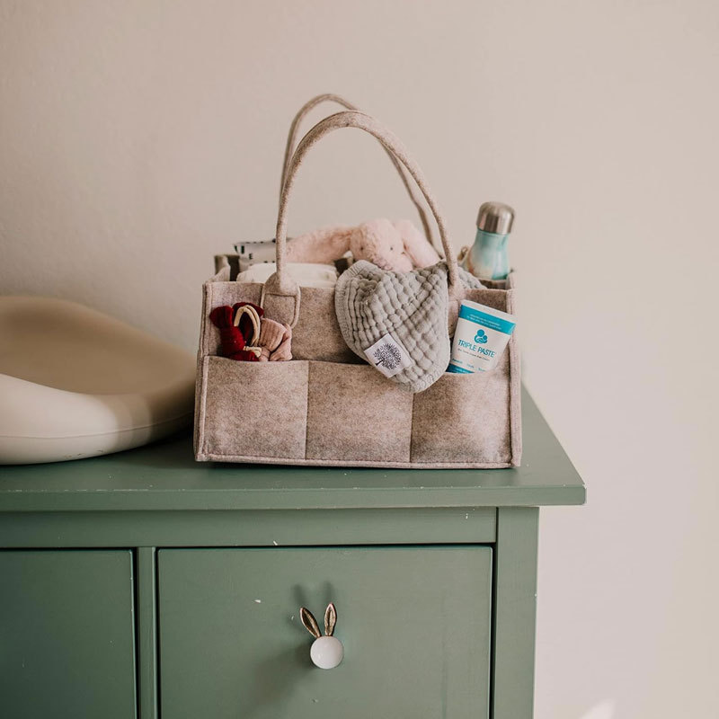 Diaper Caddy - Nursery Storage - đánh giá và giá Diaper Pail Odor