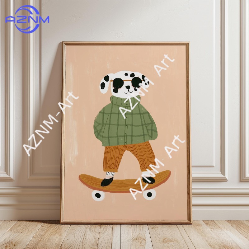 1PC Funny Animal Skateboarding - đánh giá và giá Baby Nursery Needs