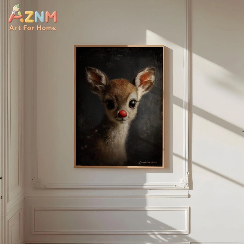 Unframed Canvas Wall Art Cute  - đánh giá và giá Baby Nursery Vintage