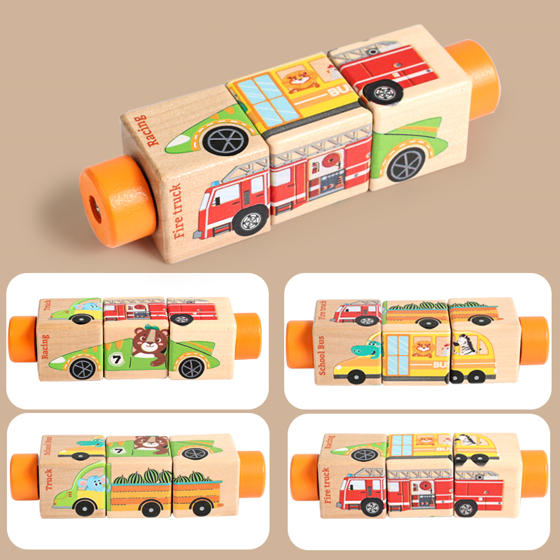 Baby Wooden Rotating Jigsaw Pu - đánh giá và giá Baby Nursery Mobile