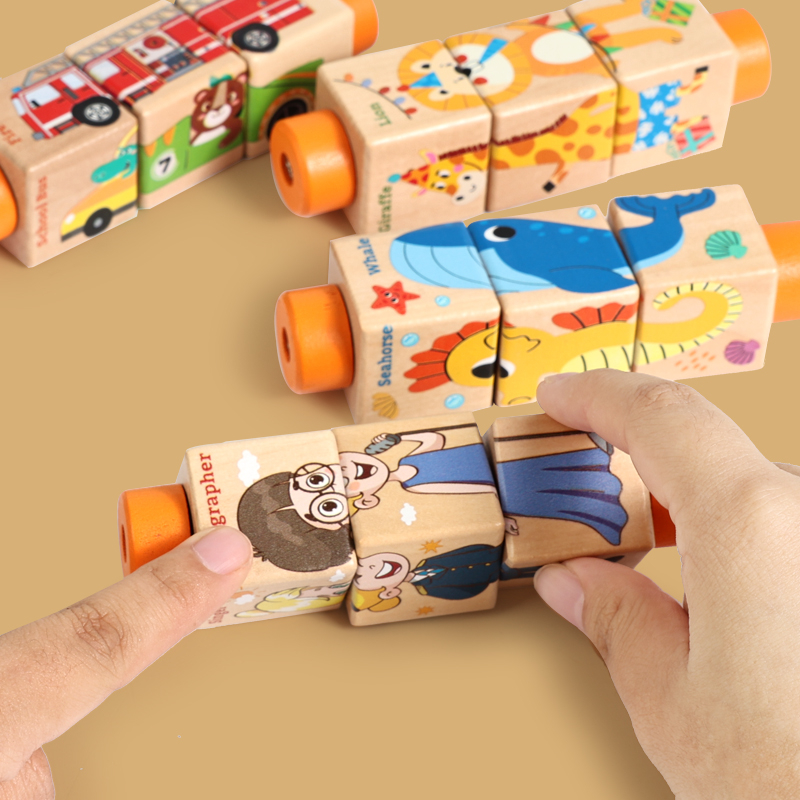 Baby Wooden Rotating Jigsaw Pu - đánh giá và giá Baby Nursery Mobile