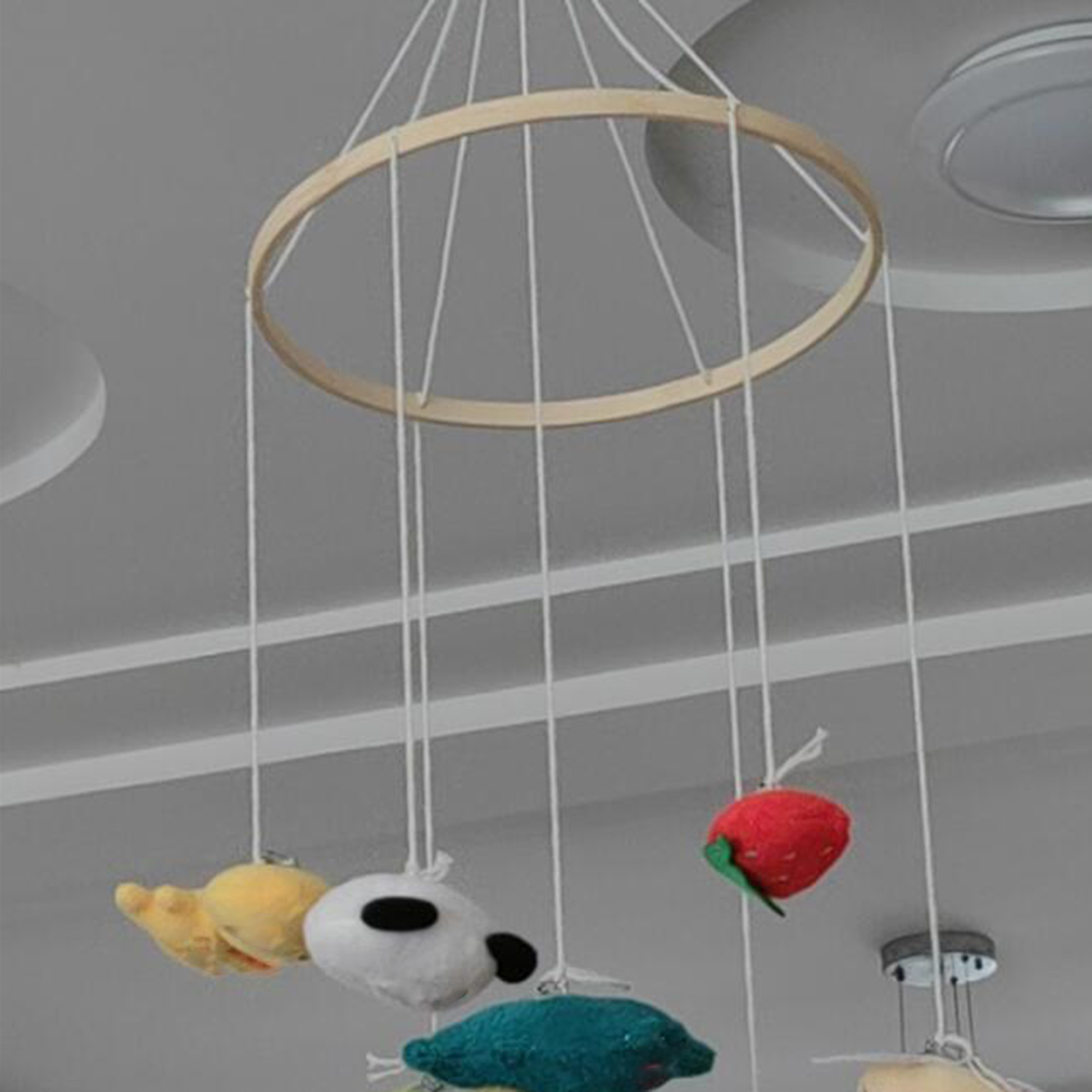 Bamboo Mobile Frame Hanging Cr - đánh giá và giá Baby Nursery Mobile