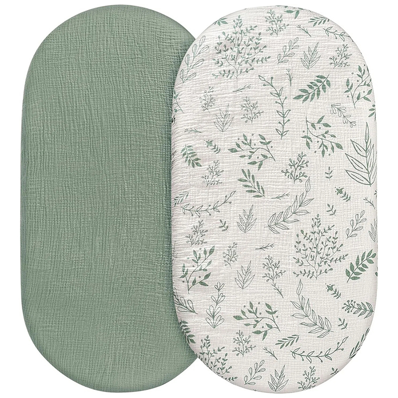 Muslin Bassinet Sheets for Bab - đánh giá và giá Baby Nursery Hamper