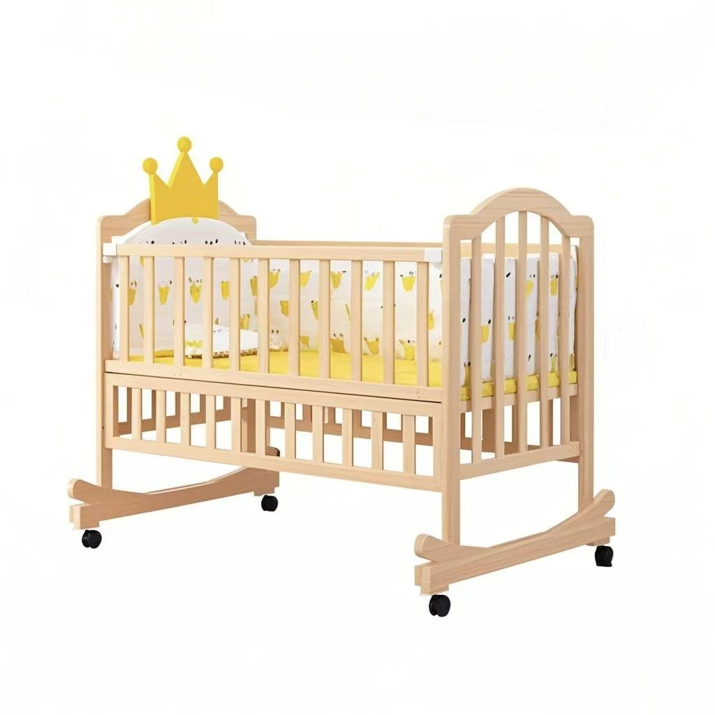 Pine Wood Baby Cribs Kid's  Ro - đánh giá và giá Convertible Crib Set
