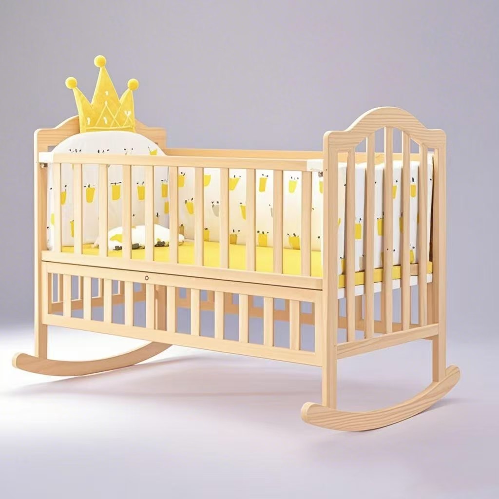 Pine Wood Baby Cribs Kid's  Ro - đánh giá và giá Convertible Crib Set