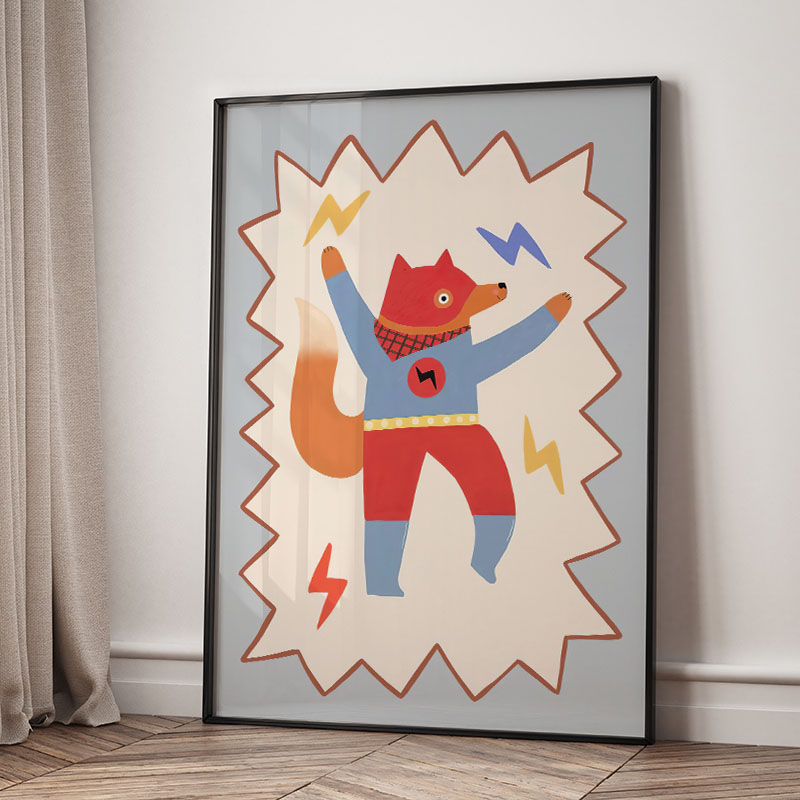 Funny Cartoon Super Cool Kid N - đánh giá và giá Baby Nursery Needs