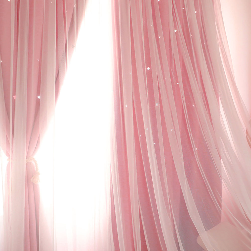 Stars Blackout Curtains Double - đánh giá và giá Blackout Curtain Nursery
