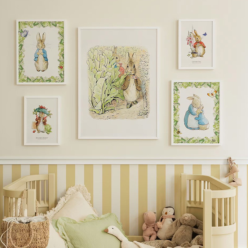 1PC frameless decorative art p - đánh giá và giá Baby Nursery Vintage